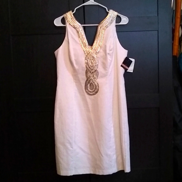 Brand New Just...Taylor Cotton Dress sz 12 - Picture 2 of 7